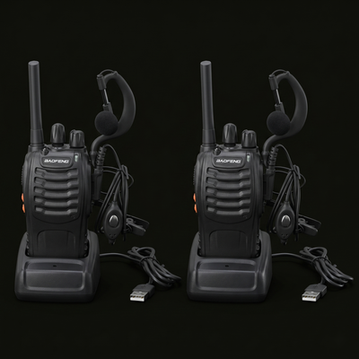 Talkies Baofeng BF-88E — Certifié CE communication familiale