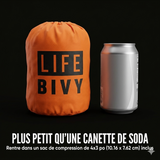 Sac de Couchage Survie — Film mylar aluminisé