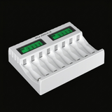 Chargeur Piles — Affichage LED de suivi de charge