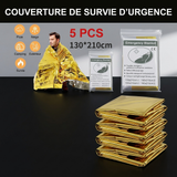 Couverture Thermique Lot — Indispensable trousse véhicule